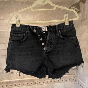 Agolde Parker Vintage Cutoff Denim Shorts
